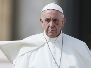 Pope Francis leaves his general audience in St. Peter's Square at the Vatican Sept. 20. (CNS photo/Paul Haring) See POPE-MEXICO-QUAKE Sept. 20, 2017.