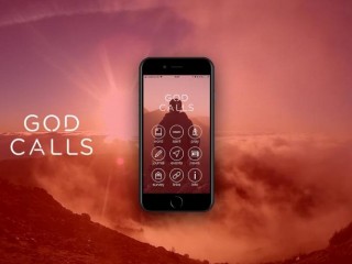 The God Calls app as it appears on the screen of a cell phone. The app has been launched by the Catholic Church in England and Wales to help Catholics deepen their faith and discover their vocations. (CNS photo/courtesy National Office for Vocation of the Bishops' Conference of England and Wales) See BRITAIN-CELLPHONE-APP-VOCATIONS Jan. 10, 2018.