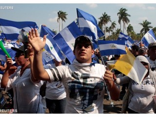 Các bạn trẻ Nicaragua - REUTERS