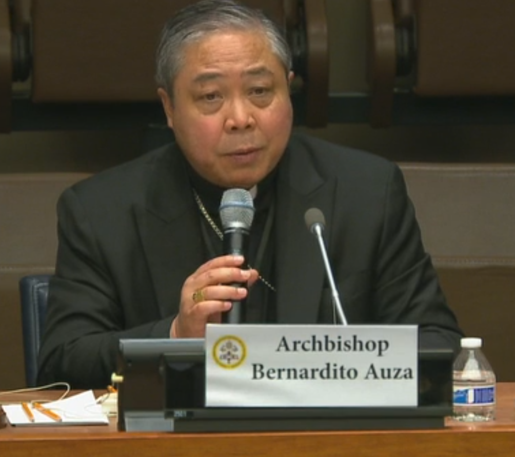 Archbishop Bernardito Auza, Permanent Observer of the Holy See to the UN