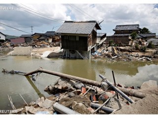 Đức Thánh Cha chia buồn với các nạn nhân bị lụt tại Nhật Bản - REUTERS