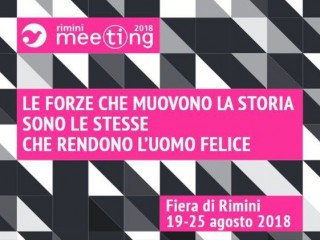 Poster cuộc gặp gỡ các dân tộc tại Rimini 2018