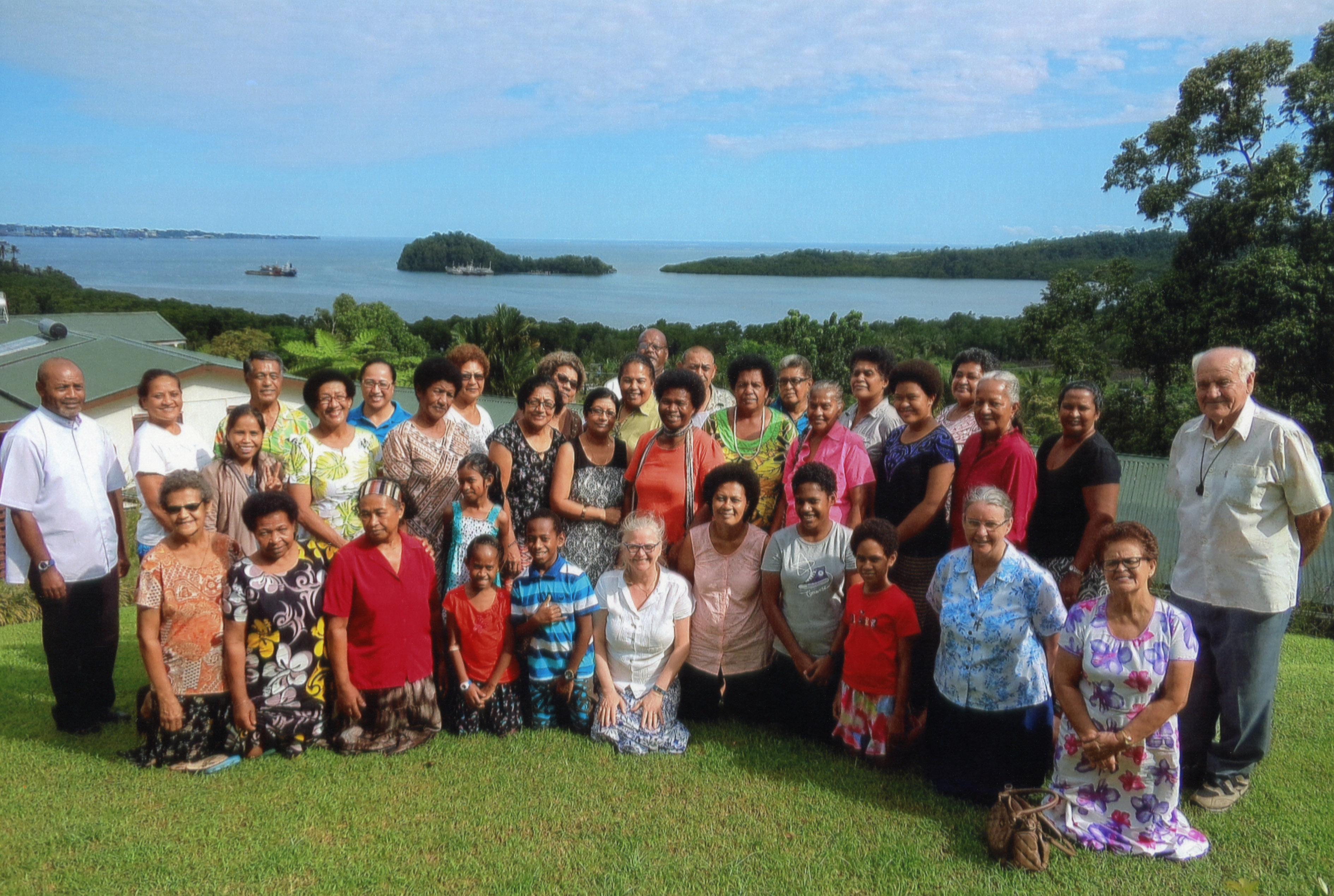 FIJI / SUVA 17/00023 Support to maintain Nazareth Prayer Centre for Christian meditation in Fiji: Group photo