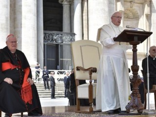 ĐTC trong buổi đọc Kinh Truyền Tin Chúa nhật 12.08.2018  (Vatican Media)