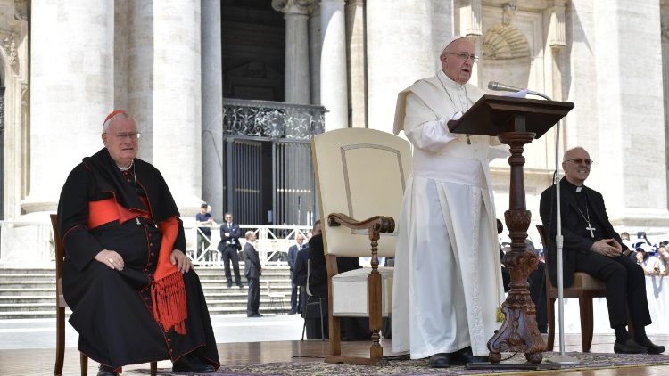 ĐTC trong buổi đọc Kinh Truyền Tin Chúa nhật 12.08.2018 (Vatican Media)