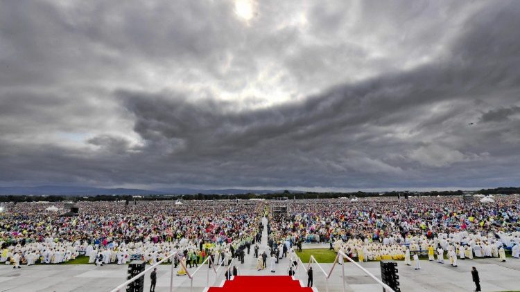 Pope Francis at Phoenix Park, Dublin 9