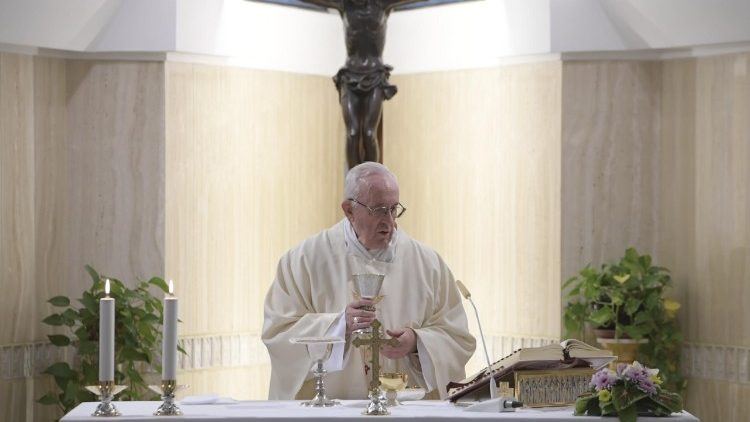 Thánh lễ tại nhà nguyện thánh Marta 13.09.2018  (Vatican Media)