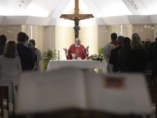 Thánh lễ tại nhà nguyện thánh Marta 20.09.2018  (Vatican Media)