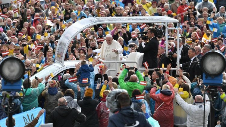 20180924 Pope Francis celebrating Mass in Aglona, Latvia 11
