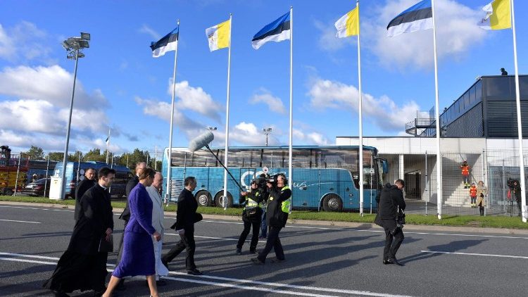 20180925 Pope Francis began to visit Estonia 5