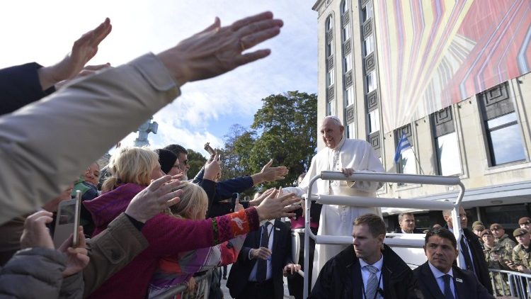 20180925 Pope at Mass in Freedom Square, Tallin, Estonia on September 6