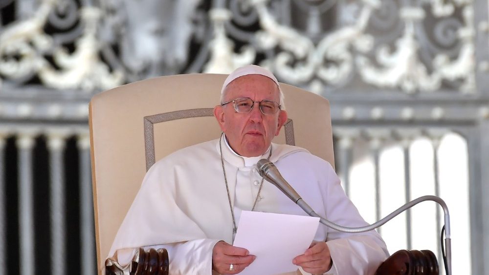 20180926 Papa Francis Freedom does not bring meaning to life if there is no love from God 0