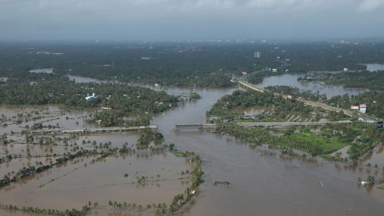 Floods in Kerala state, India 1