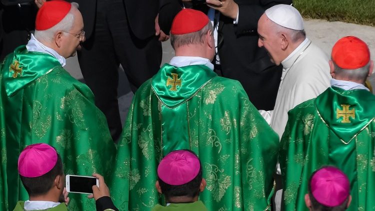 20181003 Pope Francis at the opening Mass for the Synod of Bishops on Young People, the Faith and Vocational Discernment 0