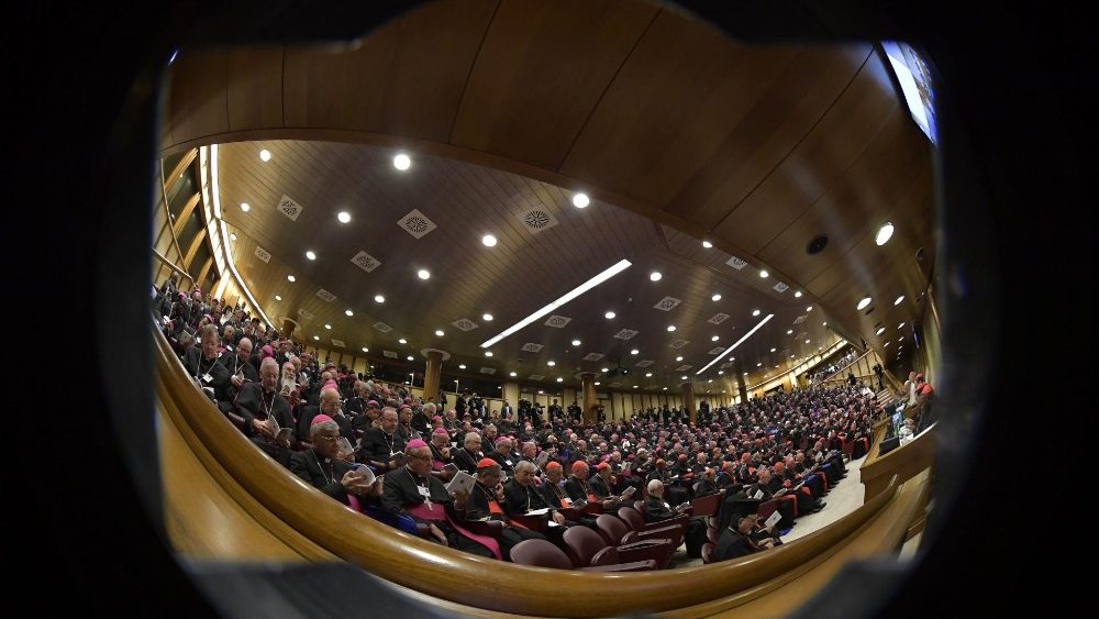 20181004 Pope Francis leads mid-afternoon the General Assembly of the Synod of Bishops 9