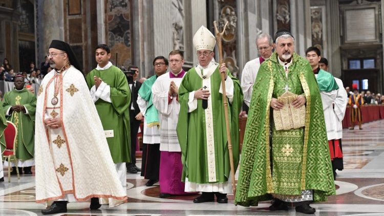 20181028 The closing ceremony of the 15th Synod of Youth Bishops on Youth 10