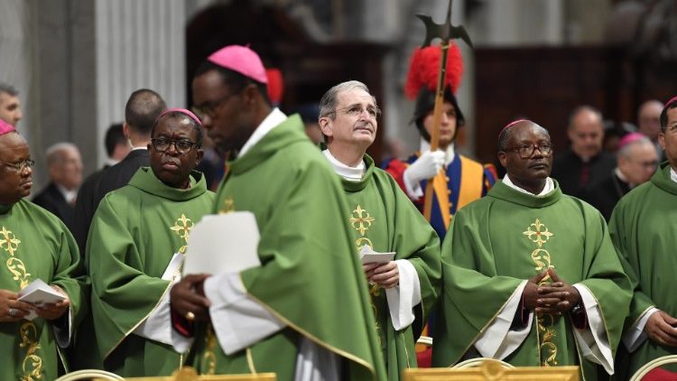 20181028 The closing ceremony of the 15th Synod of Youth Bishops on Youth 11