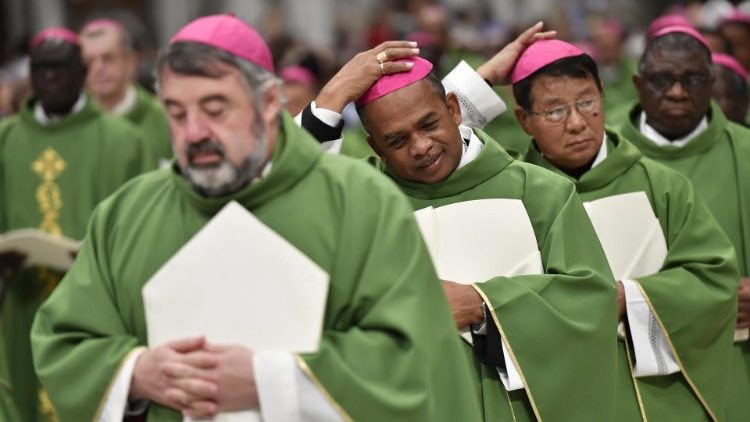 20181028 The closing ceremony of the 15th Synod of Youth Bishops on Youth 12