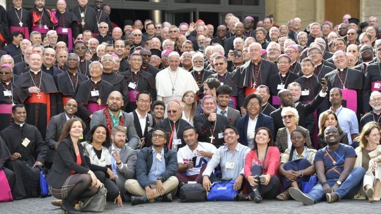 20181028 The closing ceremony of the 15th Synod of Youth Bishops on Youth 6