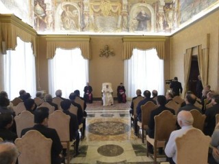 20181029 The Pope received the general assembly of the Scalabriniani