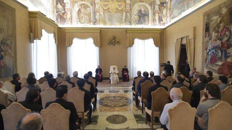 20181029 The Pope received the general assembly of the Scalabriniani