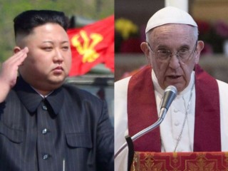Đức Thánh Cha Phanxicô và chủ tịch Bắc hàn Kim Jong Un