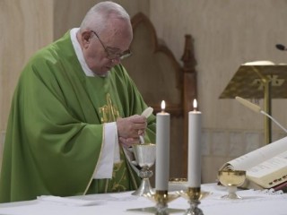 2018.11.29 Messa Santa Marta  (Vatican Media)