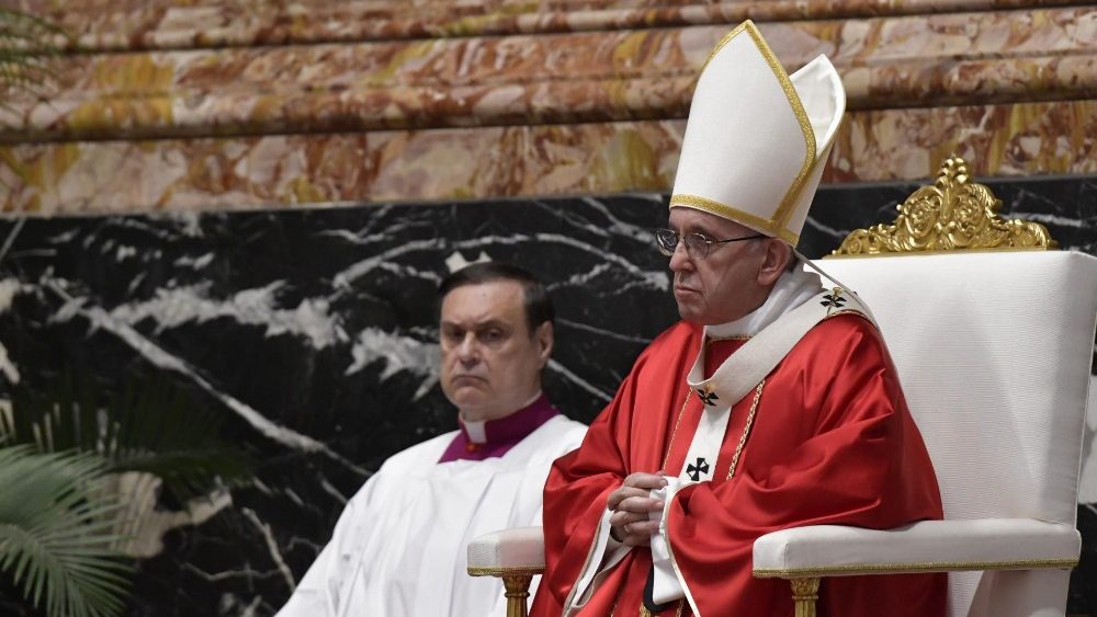 20181103 Pope Francis at a Requiem Mass celebrated in St Peters 6