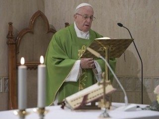 20181107 Pope Francis at the daily Mass at Casa Santa Marta