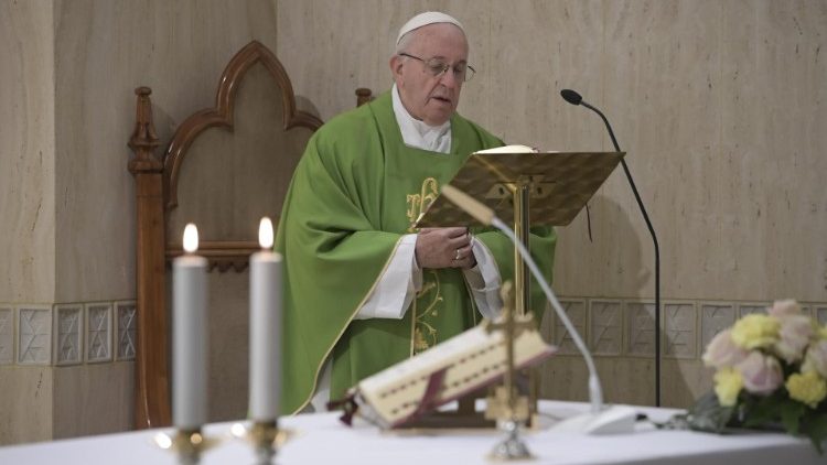 20181107 Pope Francis at the daily Mass at Casa Santa Marta