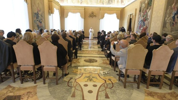 20181112 Pope Francis conferred with the Pontifical Academy of Sciences on science