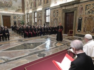 ĐTC tiếp Đại Hội Đồng Hội Hiệp Sĩ Thánh Mộ Jerusalem  (Vatican Media)
