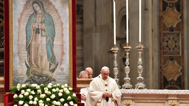 ĐTC sẽ chủ sự thánh lễ kính Đức Mẹ Guadalupe (Vatican Media)