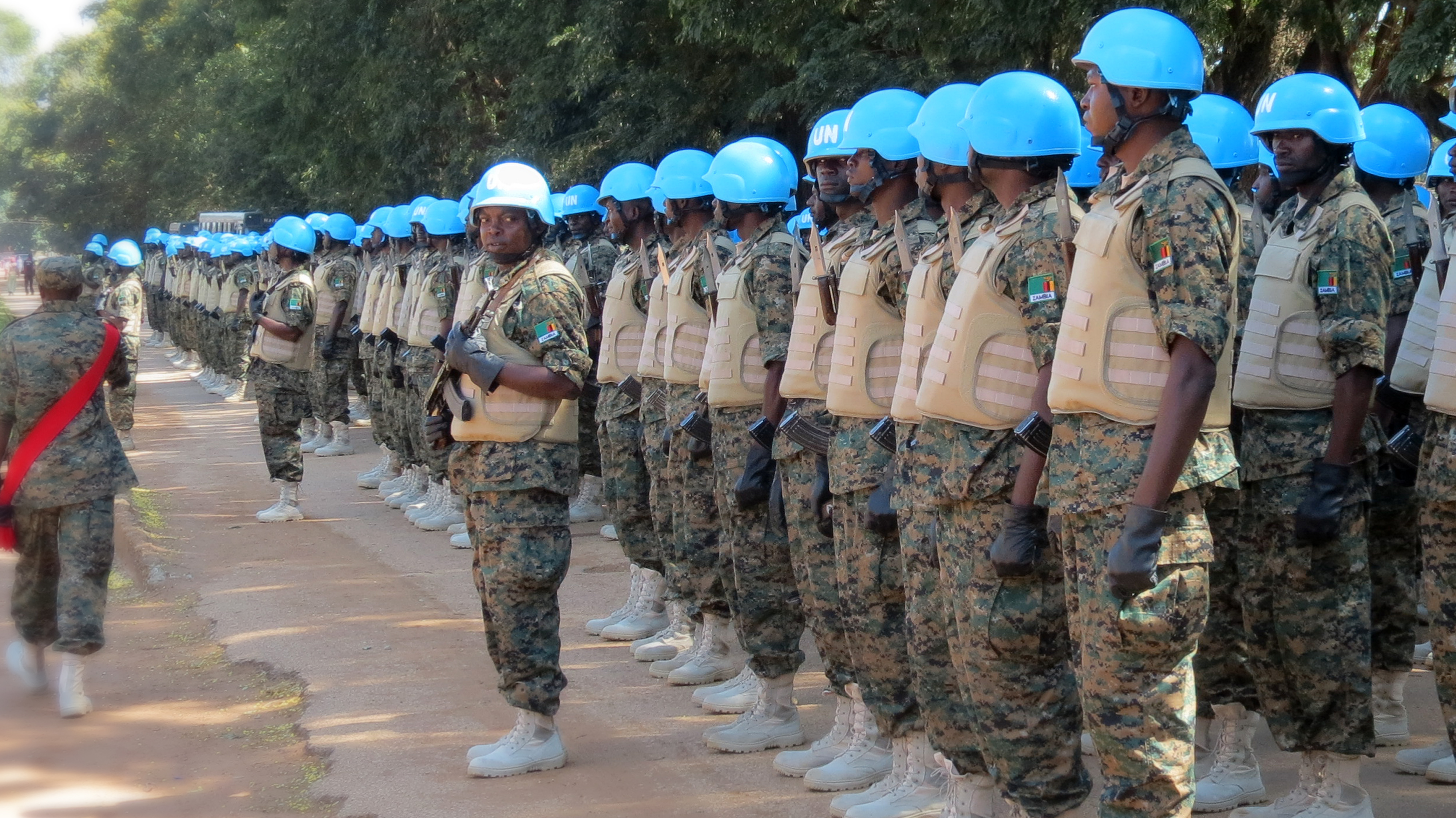 Trying_out_new_Peacekeeping_Uniforms
