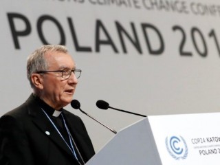 ĐH Y Pietro Parolin Quốc vụ khanh Tòa Thánh tại Hội nghị Cop-24