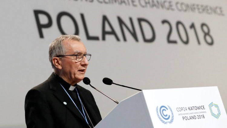 ĐH Y Pietro Parolin Quốc vụ khanh Tòa Thánh tại Hội nghị Cop-24