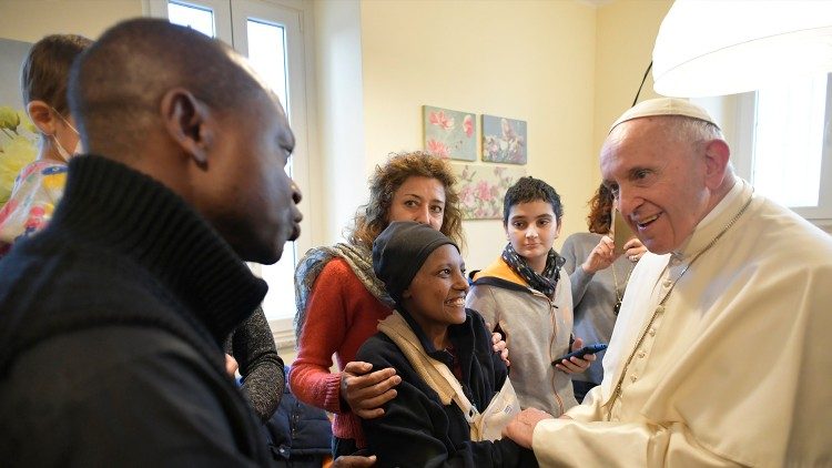 20181208 Pope Visits Friends of Volunteers 3