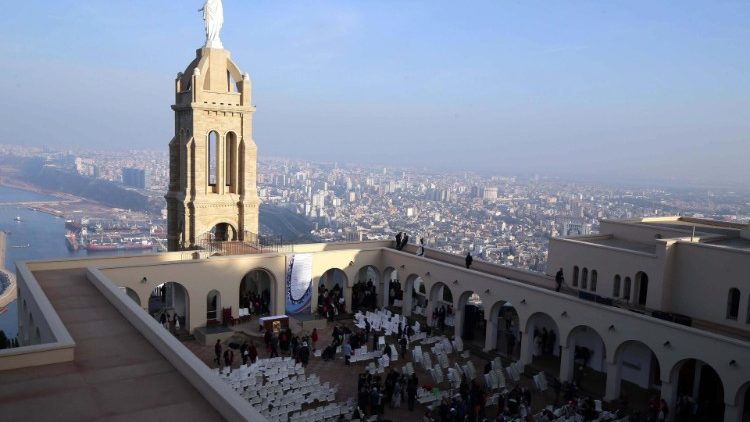 20181209 19 blessings at the shrine of Our Lady of the Cross in Oran, Algeri 1