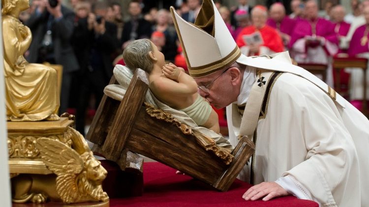 Đức Thánh Cha cử hành lễ Vọng Giáng Sinh (@Vatican Media)