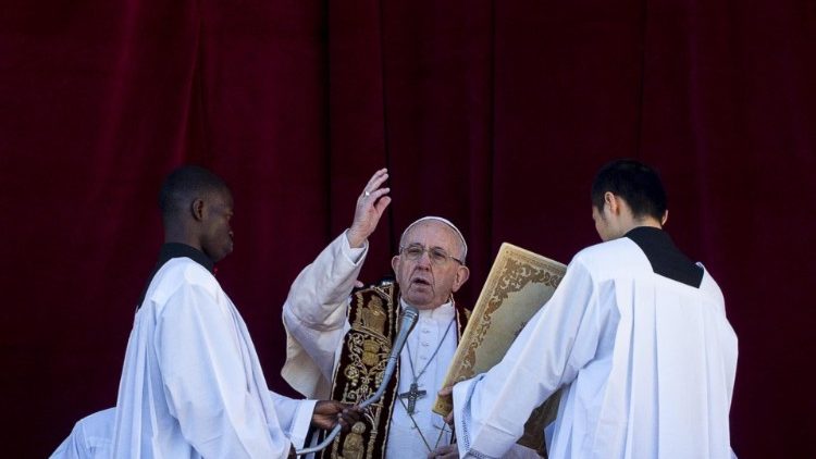 ĐTC ban phép lành Urbi et Orbi (ANSA)