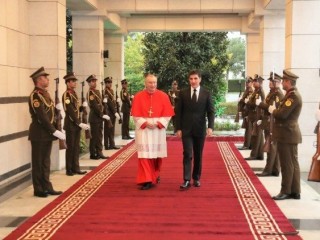 ĐHY Parolin gặp chính quyền Kurdes tại Erbil