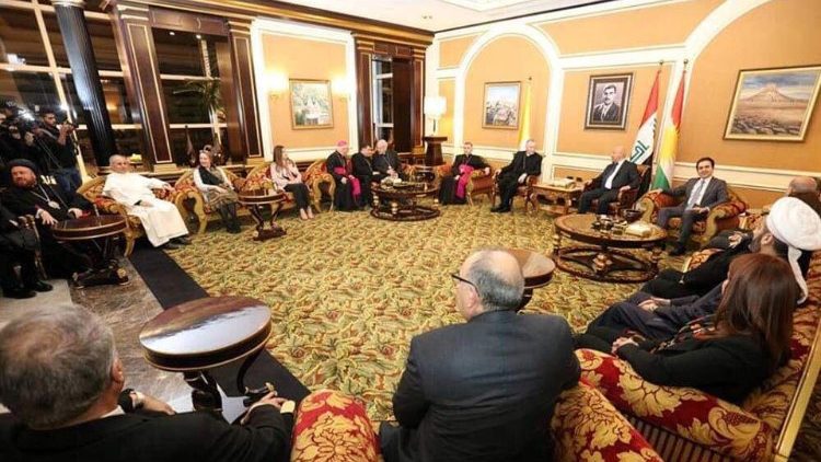 ĐHY Parolin gặp chính quyền Kurdes tại Erbil 