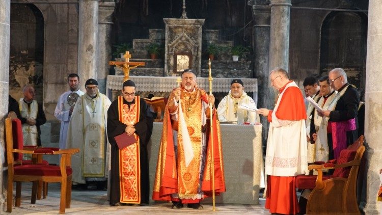 20191229 Holy See Cardinal Cardinal, Pietro Parolin visited Qaraqosh - Iraq