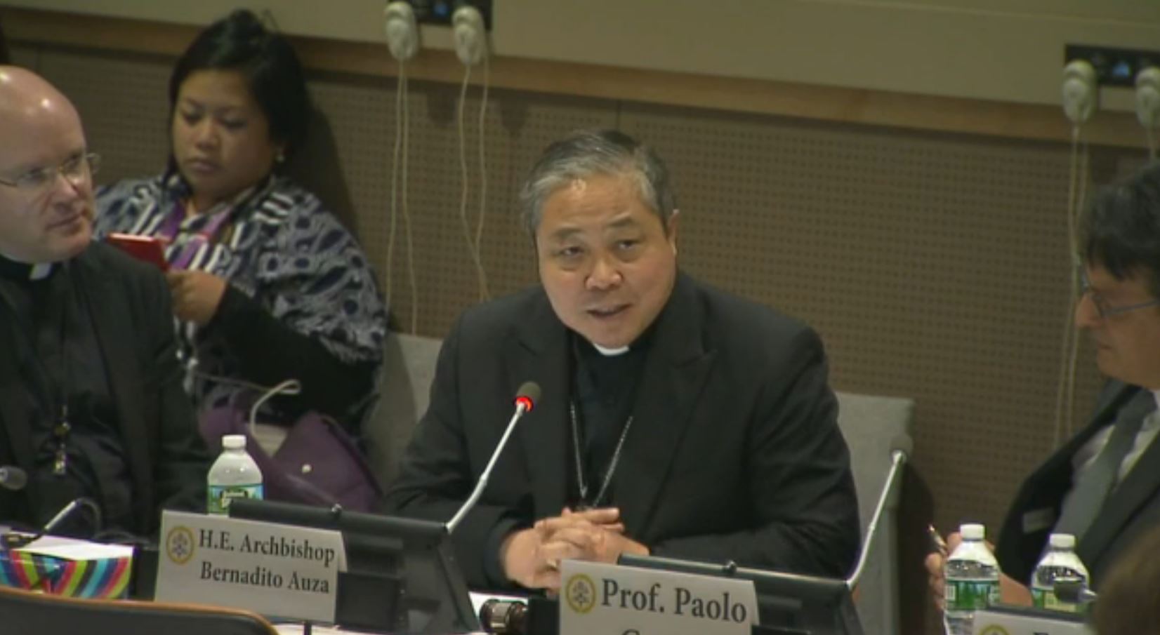 Archbishop-Auza-UN-TV-Screenshot1