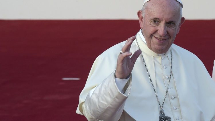 20190.1.28 Pope Francis from retiring Panama (8)