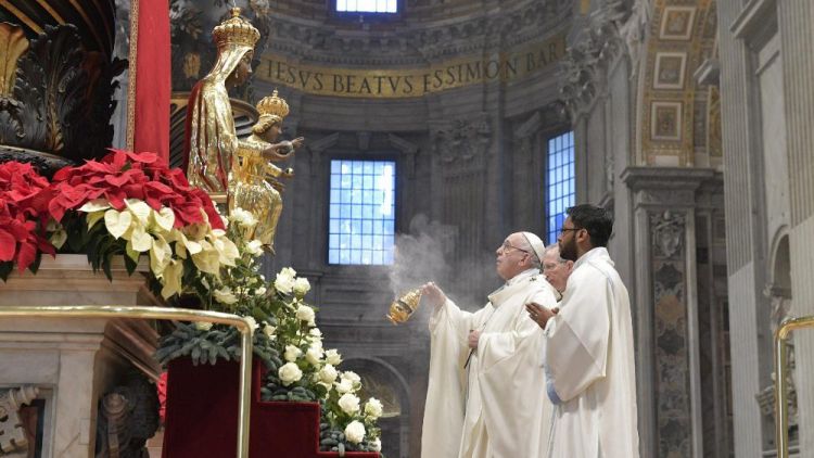 20190101 Pope Francis presides at Holy Sacrifice of the Mass for the Mother of God (13)