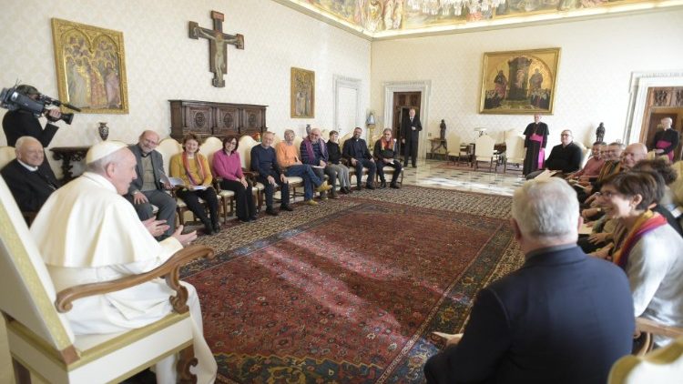 ĐTC Phanxicô tiếp kiến Hội đồng cố vấn phong trào Pax Christi, phân bộ Ý  (Vatican Media)