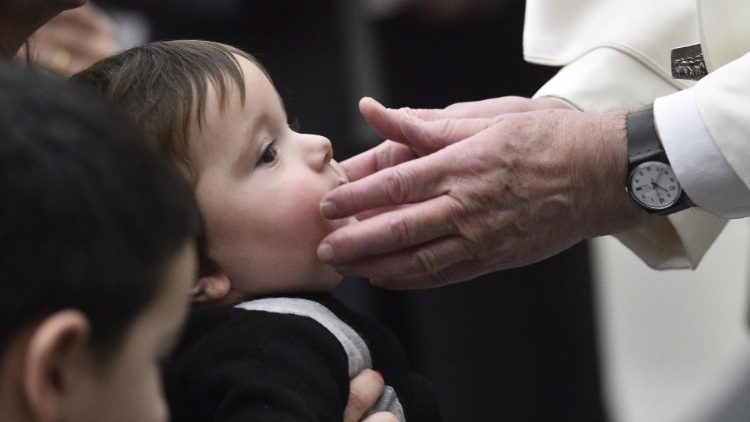 20190118 Pope Francis during the general audience 1