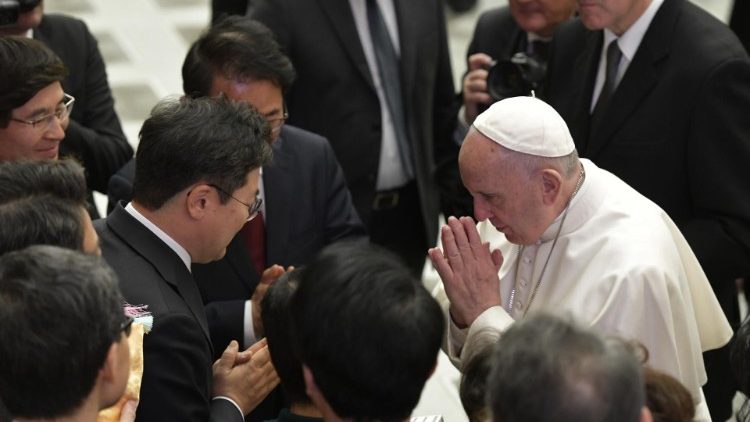 20190118 Pope Francis during the general audience 8