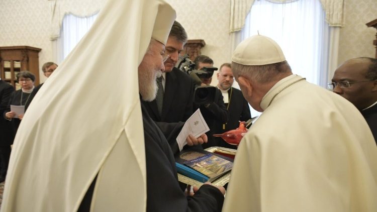20190119 The Holy Father welcomed Phai to the end of Finnish Christian union 2
